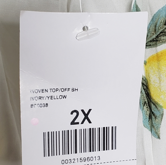 Forever 21+ Lemon Print Off the Shoulder Crop Top - Picture 14 of 14